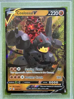 COALOSSAL V Pokemon TCG PSA 9 MT 2020 POKEMON Sword & Shield Vivid Voltage SWSH - Image 3