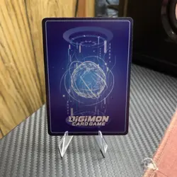 Digimon Card Chaosmon P-221 Promo English Time Stranger - Image 2