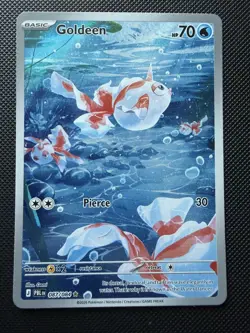 Goldeen 087/084 NM Pitch Black Illustration Rare 2026 English Pokemon Card - Image 1