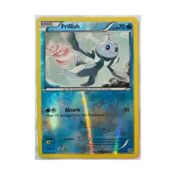 Frillish 38/135 Reverse Holo Common Plasma Storm 2013 Pokemon Card - Image 1
