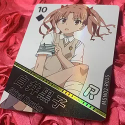 Kuroko Shirai A Certain Scientific Railgun Goddess Story Anime Girl Card R - Image 2