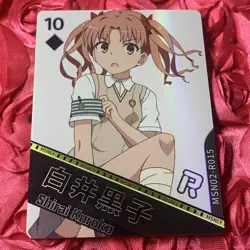 Kuroko Shirai A Certain Scientific Railgun Goddess Story Anime Girl Card R - Image 5