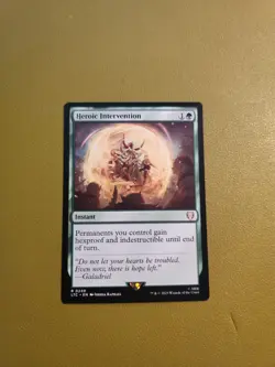 Heroic Intervention Commander: The Lord of the Rings 249 MTG NM - Image 1