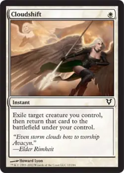 1x Cloudshift Heavy Play MTG Magic - Kid Icarus - - Image 1