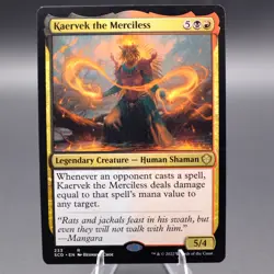Kaervek the Merciless Normal 233 SCD Starter Commander Decks NM MTG - Image 1