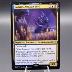 Ramses, Assassin Lord Normal 39 DMC Commander: Dominaria United NM MTG - Image 1