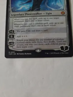 Mtg Ugin, Eye of the Storms Tarkir: Dragonstorm Regular Mythic M 0001 - Image 3