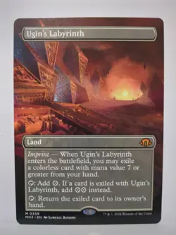 MTG Ugin's Labyrinth Modern Horizons 3 0359 Borderless NM - Image 1