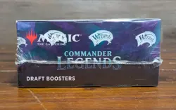 Wizards of the Coast Commander Legends Draft Booster Box Sealed English 2020 - Image 5