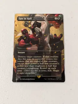 MTG Saw in Half - Secret Lair Drop NM - Image 1