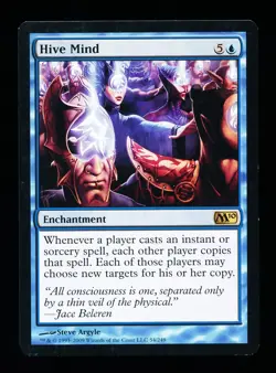 * * 1x Hive Mind x1 * * M10 MTG NM Near Mint or Close - Image 1