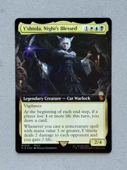 Y'shtola, Night's Blessed #191 FOIL Extended Art MTG Final Fantasy FIC Commander - Image 1
