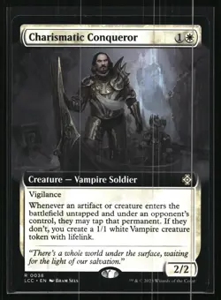 Commander: The Lost Caverns of Ixalan #38 Charismatic Conqueror (Extended Art) - Image 1