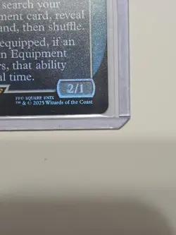 Cloud, Midgar Mercenary - Foil - Borderless - FIN - NM - EN - 0375 - Image 3