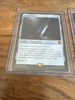Buster Sword Final Fantasy Regular Mtg X2 - Image 2