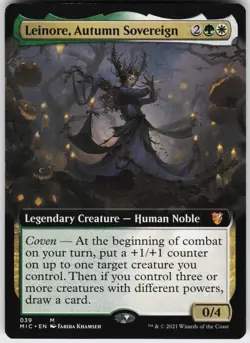 LEINORE, AUTUMN SOVEREIGN (EXTENDED ART) 39 MYTHIC NEAR MINT - Image 1