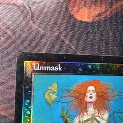 Unmask x1 Mtg Mercadian Masques Nm-/Lp+ Foil - Image 2
