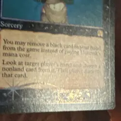 Unmask x1 Mtg Mercadian Masques Nm-/Lp+ Foil - Image 3