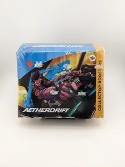 Aetherdrift Collector Booster Box Magic The Gathering Factory Sealed - Image 1