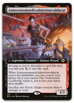 Asmoranomardicadaistinaculdacar (Extended Art) #463 NM Modern Horizons 2 - Image 1