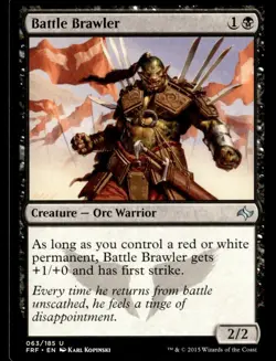 2015 Fate Reforged Battle Brawler Expansion/Uncommon #63 - Image 1