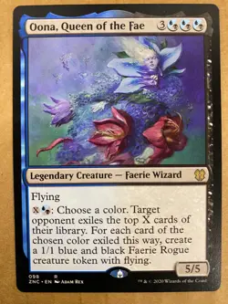MTG 1x Oona, Queen of the Fae 98 Commander Zendikar Rising Magic Gathering x1 NM - Image 1