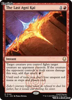 The Last Agni Kai EN [TLA - 144] - NM TCG MTG - Image 1