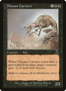 MTG Disease Carriers ** Urza's Destiny ** English - Image 1