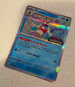 Froslass SVP 117 STAFF Pre Release Promo Twilight Masquerade Pokemon Card NM - Image 3