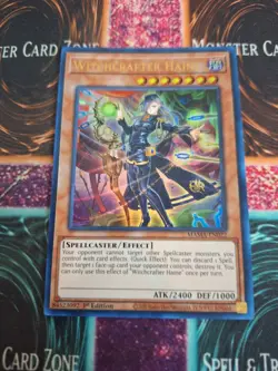 Yugioh Witchcrafter Haine MAMA-EN022 Ultra Rare 1st Edition Near Mint - Image 1