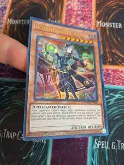 Yugioh Witchcrafter Haine MAMA-EN022 Ultra Rare 1st Edition Near Mint - Image 2