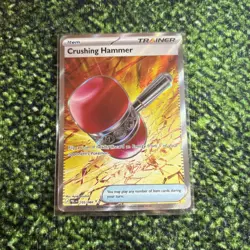 Pokemon TCG Crushing Hammer #105/087 Full Art Trainer Pitch Black - Image 1