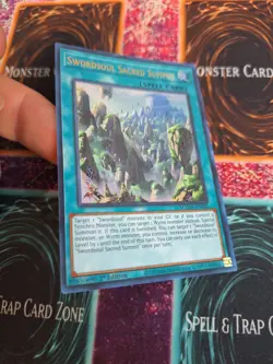 Yugioh Swordsoul Sacred Summit MAMA-EN042 Ultra Rare 1st Edition Near Mint - Image 2