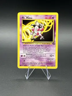 NM Mr. Mime Non Holo Jungle 22/64 Regular Pokemon Card - Image 1