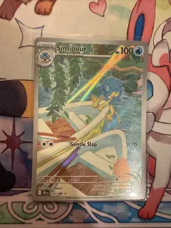 Pokemon TCG Simipour 102/086 Sv: Black Bolt Holo Illustration Rare MINT/NM - Image 1
