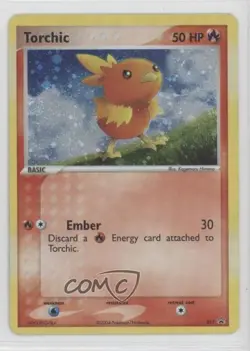 Cosmos Holo - Torchic (EX Deck Tins) Pokemon Nintendo Black Star Promo #017 2002 - Image 1
