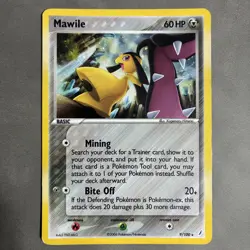 2006 POKEMON TCG MAWILE 9/100 HOLO - Image 1