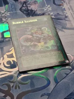 DP1-EN024 Bubble Illusion Ultra Rare Unlimited Edition Lightly Played YuGiOh TCG - Image 2