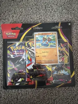Pokemon TCG Pitch Black 3 Pack Factory Sealed Blister Pack New Factory Sealed - Image 1