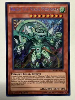 YUGIOH RAIZA THE MEGA MONARCH DUEA-EN041 1ST SECRET NM - Image 1