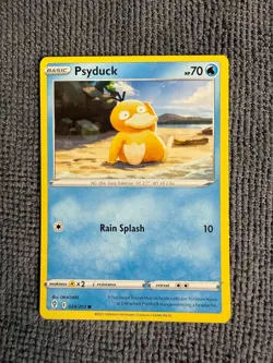 Psyduck 024/203 Common Evolving Skies Pokemon Near Mint - Image 1