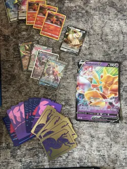 Nintendo Pokemon TCG & Yu-Gi-Oh! Lot Alakazam V SWSH083 Holo/Foil EN - Image 2