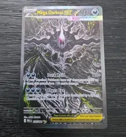 Mega Darkrai ex 116/084 SIR Pokemon Pitch Black Special Illustration Rare NM - Image 1