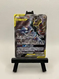 Garchomp & Giratina GX - ⭐ SM193 Holo Promo Sun & Moon Promo Pokemon HP - Image 1