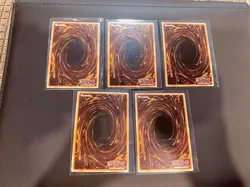 x5 Mystic Tomato Secret Rare Unl Edition LCYW-EN239 NM Yugioh - Image 2