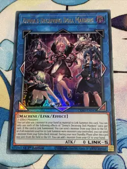 Yu-Gi-Oh! TCG Zenna’s Deceiving Doll Maidens CORI-EN043 Ultra Rare NM/M - Image 1