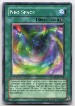 Neo Space DP03-EN024 Duelist Pack 3: Jaden Yuki 2 Yu-Gi-Oh 1st Edition NM - Image 1