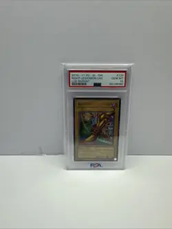 Yu-Gi-Oh Exodia Right Leg LOB-120 Unlimited Ultra Rare 2010-17 PSA 10 - Image 1