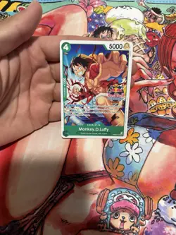 Monkey.D.Luffy (Red Bull Double Don!!) PRB02-005 One Piece Promotion Cards - Image 2