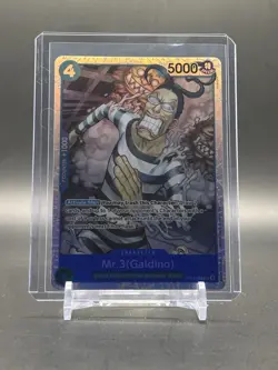 Mr. 3 (Galdino) SR OP16-056 the Time of Battle ENG One Piece Super Rare TCG - Image 1